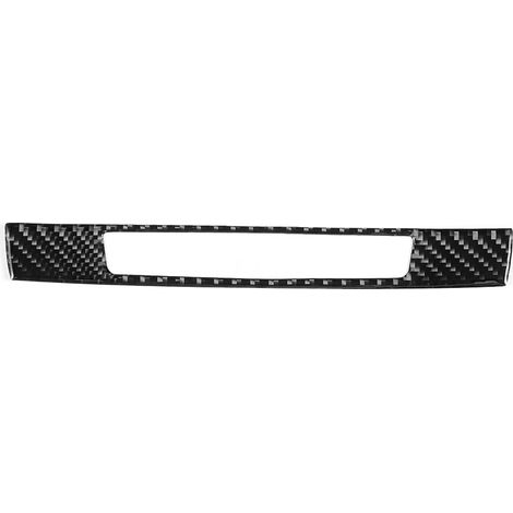 Cadre de garniture en fibre de carbone pour bouton de commande centrale de voiture, intérieur adapté à la BMW X1 E84 2011-2015 (1/5)