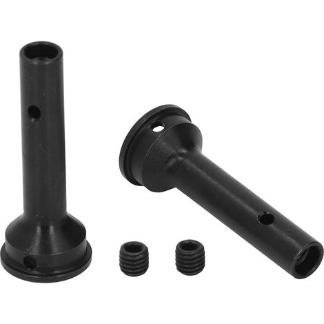 CVD-Achsen, RC-Radachsen aus Stahl, 8 mm Durchmesser, 44,5 mm Länge, passend für Arrma 1/7 und 1/8, schwarz (1/5)