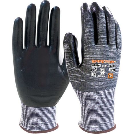 Guantes sintéticos 3/4 SAFETOP Nitrisol 6