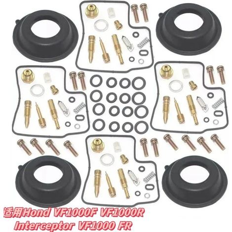 Kit de réparation de carburateur pour Honda VF1000F, VF1000R, Interceptor, VF1000 FR