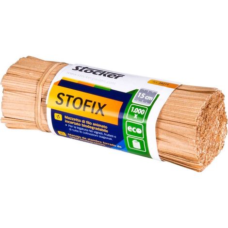 Stocker Gewickelter Stofix-Fülldraht flach 10 cm - 1000 Stk