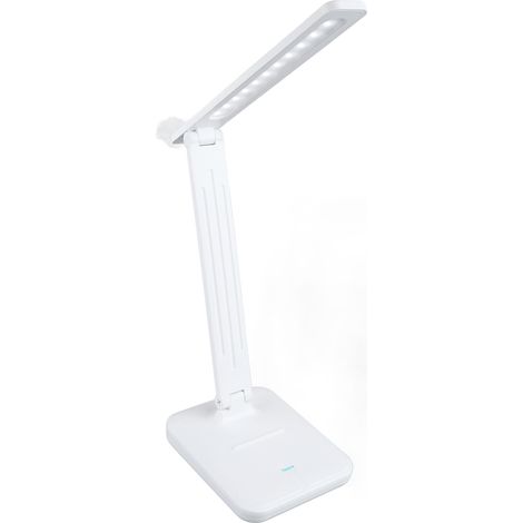 Lampe de bureau USB pliable, lampe de table, lampe de bureau tactile respectueuse des yeux, intensité lumineuse réglable en continu avec 3 modes de couleur (1/5)