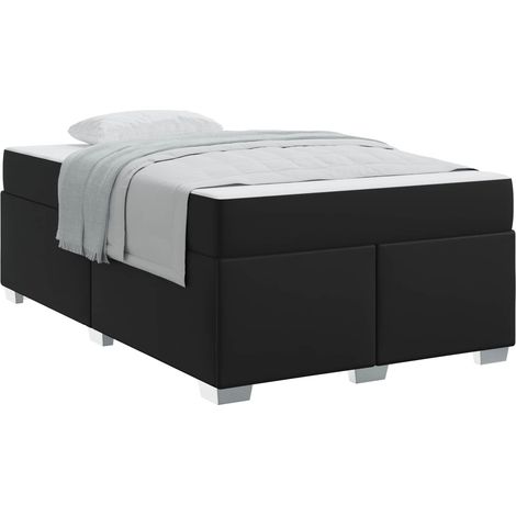 Maison Exclusive - Estructura de cama con colchón Negro 120 x 190 (1/5)