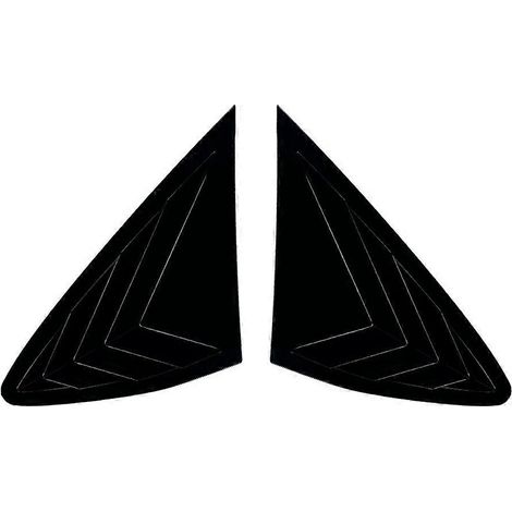 Garniture de volets, persiennes triangulaires de lunette arrière pour GLC Coupé C253 2016-2022, finition brillante B (1/5)