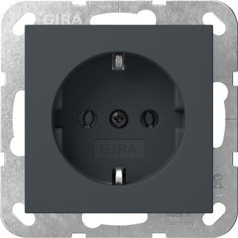 Gira SCHUKO SRK System 55 Anthrazit 418028