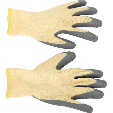 Gants en caoutchouc isolants électriques 400 V, gants anti-choc électrique basse tension pour travaux sous tension. (1/5)