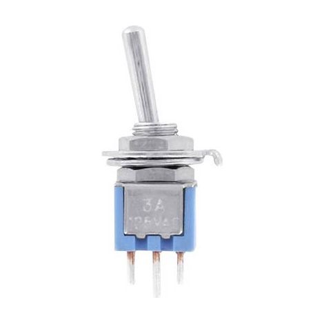 TRU COMPONENTS TC-MK245 TC-MK245 Interrupteur à levier 2 x On/On à accrochage 1 pc(s) (1/2)
