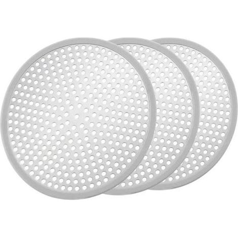 Lntyq 3 Pièces Attrape Cheveux Douche, Filtre Cheveux Douche Baignoire 120 mm, Grille Douche, Filtre Baignoire Anti Cheveux, Grille Baignoire Anti Cheveux, pour Cuisine, Salle de Bains Douche (1/5)