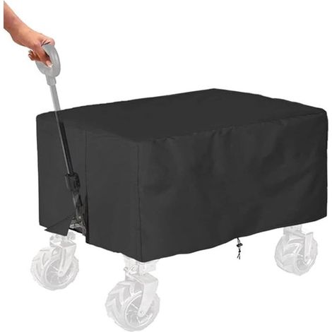 Bâche imperméable pour chariots à bras, pliable et protectrice, 1 pièce, 210D (1/5)