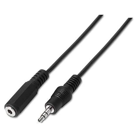 AISENS A128-0146 - Cavo audio stereo da 3m con 3,5 Jack, nero