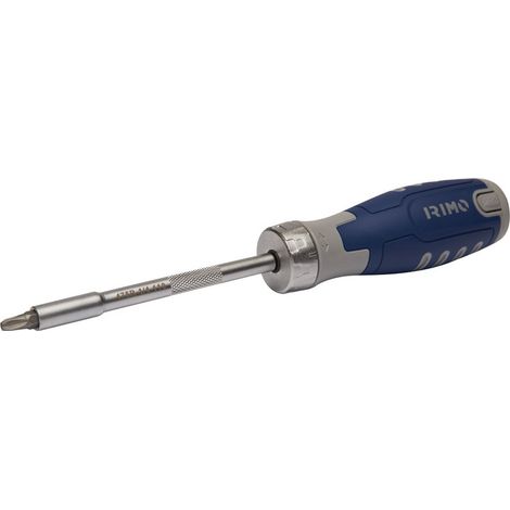 Tournevis À Cliquet Avec Compartiment Pour 12 Embouts 1/4'' 475r-1/4-110 Irimo (1/2)
