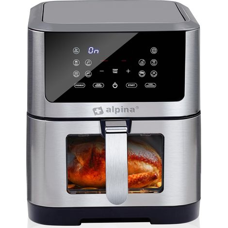 alpina friteuse à air chaud Argent H36.5xl29.5xL38cm (1/5)