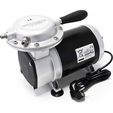 Bomba de diafragma membrana de vacío Wiltec AS29 sin aceite 128-135 l/min Accesorios aerografía