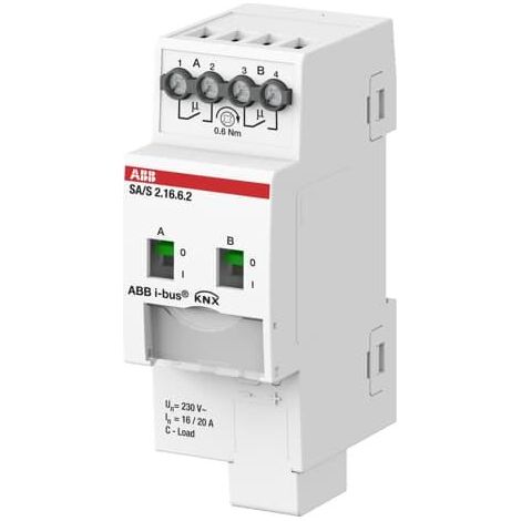 SA/S2.16.6.2 Actionneur 2S 16 A Charge C fonction énergie MRD 2CDG110269R0011 ABB A906632 (1/3)