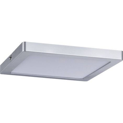 Panneau à LED chrome (mat) 1x LED intégrée Paulmann Atria 70866 20 W N/A 1 pc(s) S309871 (1/3)