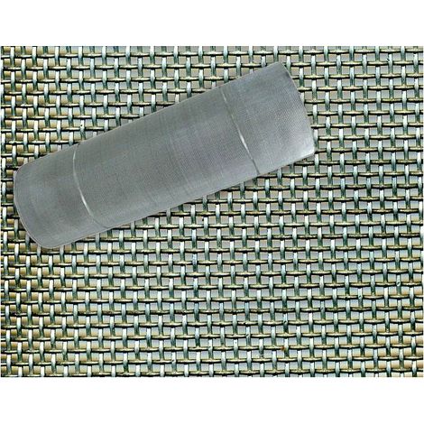 Rete Moschiera Zincata Tessuta Quadra 2x2mm H: 60 cm 0,70 mm Kg/mq 2,26 30 Kg (1/2)