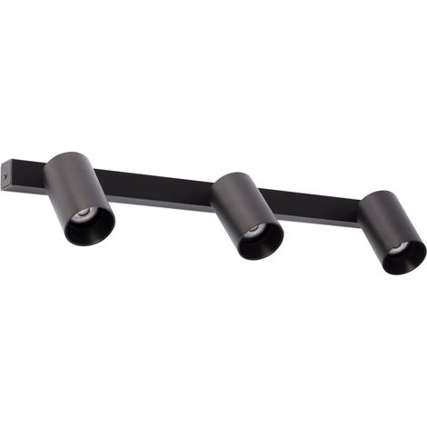 Stan Lampada Da Parete/Plafoniera Nero 3Xgu10 Marca Faro