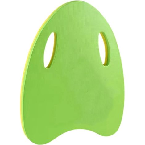 Tabla de natación infantil de espuma de polietileno con asas integradas para entrenamiento en piscina.