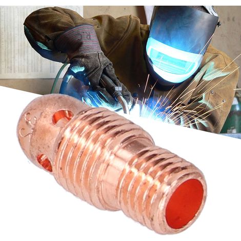 20 baguettes de soudage TIG conductrices de fluide WP-9F, tige de connexion en cuivre de 3,2 mm d'épaisseur. (1/5)