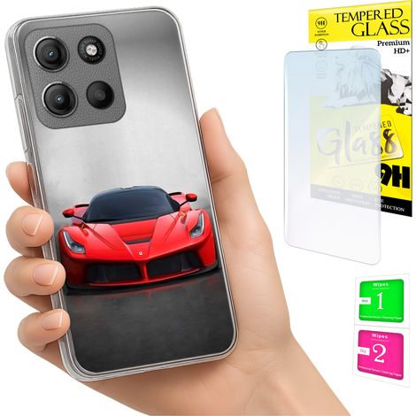 Funda para Motorola Moto G15 / G15 Power, carcasa trasera + cristal (1/5)