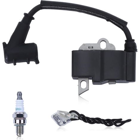 Module de bobine d'allumage Adefol pour Stihl MS181 MS211 MS211C MS171 série pièces de rechange avec bougie 1139 400 1307 (1/5)