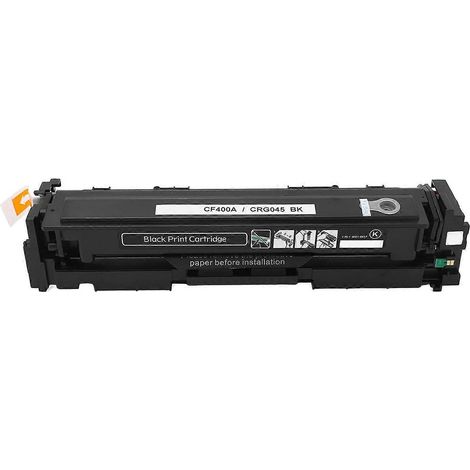 Cartouche de toner noir, 2 800 feuilles A4, capacité CRG045 pour imprimantes LBP611Cn, LBP611Cnz, LBP612C et LBP612Cnz (1/4)