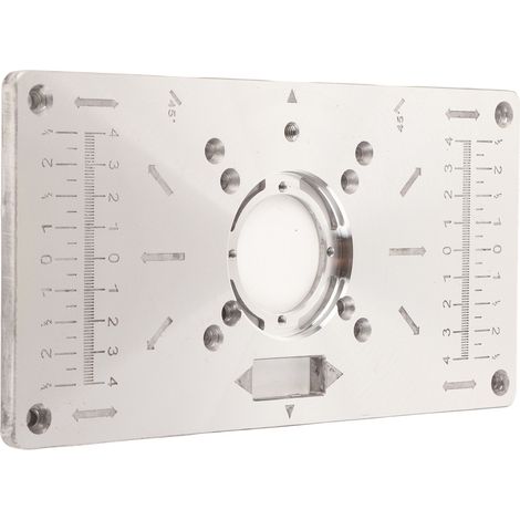 Lame réversible pour machines de découpe et de fraisage, table de commande en alliage d'aluminium, planche à biseauter pour le travail du bois (1/5)