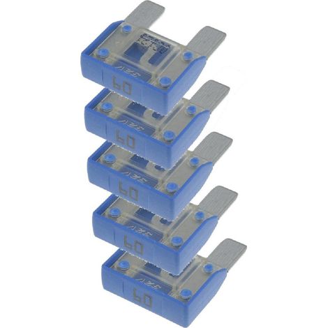 5x Maxi Fusibles 60A 29mm MAXIVAL