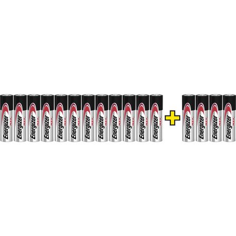 Pile LR6 (AA) alcaline(s) Energizer E301532600 Max LR06, 12+4 gratis 1.5 V 16 pc(s) Y227341 (1/5)