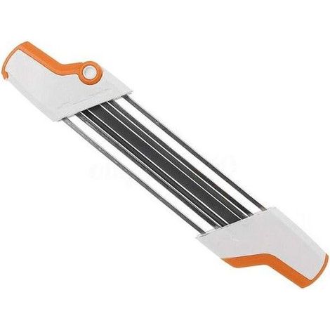 Affûteuse de lime pour chaîne - ZEMINPEOEL - 2 en 1 - Diam. 4,8 mm - Compatible .325" - Aiguise dents et limiteurs (1/4)
