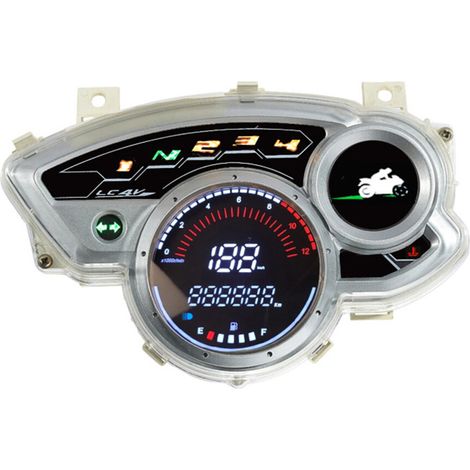 Panel digital Plug Play para motocicleta X1R 135, con intermitentes. (1/2)