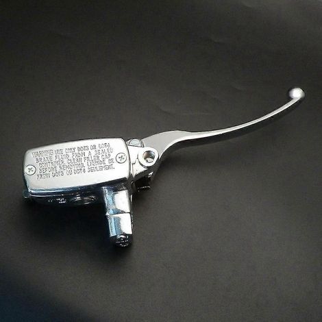 Maître-cylindre de frein droit ou gauche pour scooter GY6 150/125 cm³ Baron BMS Retro Znen, guidon 25 mm, ZN50Q-T ZN125T-H-20 – Levier de maître-cylindre droit (1/5)