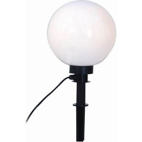 Naeve Ball Piquet d'extérieur blanc 50 cm 1 x E27 IP44 (1/5)