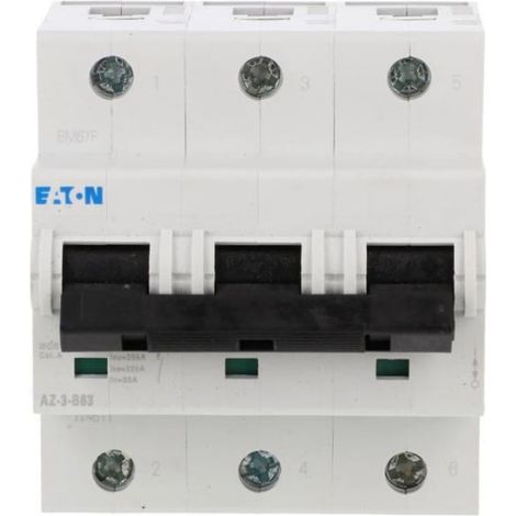 Interruttore magnetotermico 3P B 63A 25kA AC AZ-3-B63 174511
