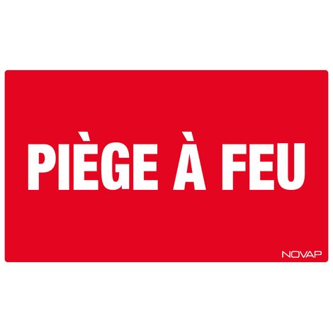 Panneau Piège a feu - Rigide 330x200mm - 4160412
