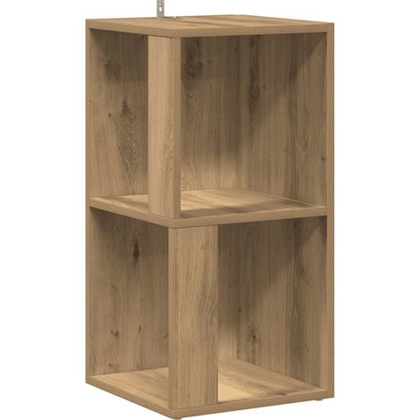 Maison Exclusive - Mobile Angolare Rovere Artigianale 33x33x67 cm in Truciolato