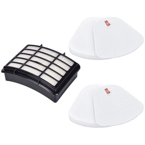 Lot de 1 et 2 filtres pour aspirateur Shark, compatibles avec les aspirateurs Navigator Lift Away NV350 NV351 NV352 NV355 NV356E NV360 NV370 UV440 UV490 UV540 CU500 (1/4)