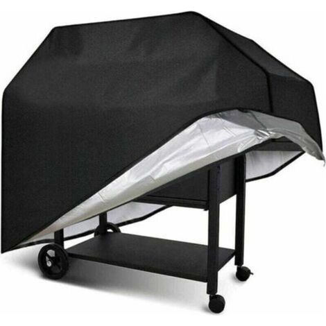 Housse de barbecue rectangulaire L-170 x 61 x 117 cm – Tissu Oxford 210D imperméable – Résistante aux UV et déchirures – Bâche de protection BBQ (1/4)