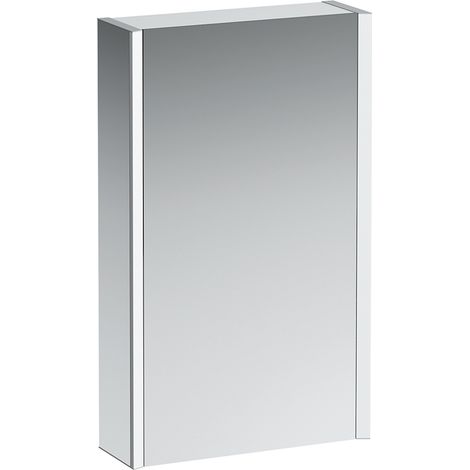 LAUFEN Frame 25 armoire de toilette, éclairage vertical, arrêt à