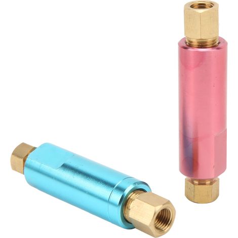 Lot de 2 soupapes de contrôle de pression de freinage résiduelle en métal, universelles pour voitures de course (1/5)
