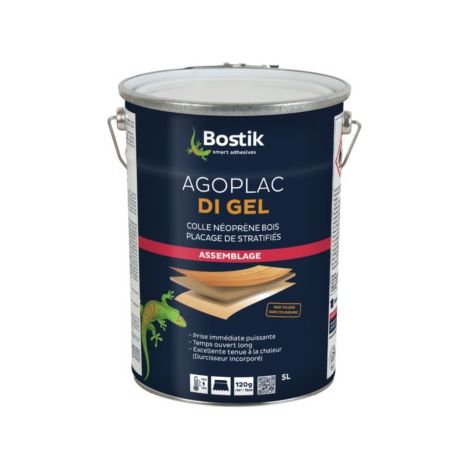 Pegamento Agoplac Di Gel BOSTIK - barril de 5L - 30604789
