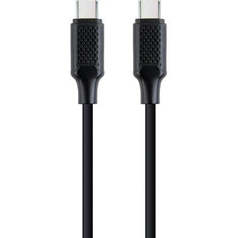 Gembird kábel USB-C (M) na USB-C (M), nabíjací / synchronizačný, 60W, PD, 1.5 m, čierny (1/3)