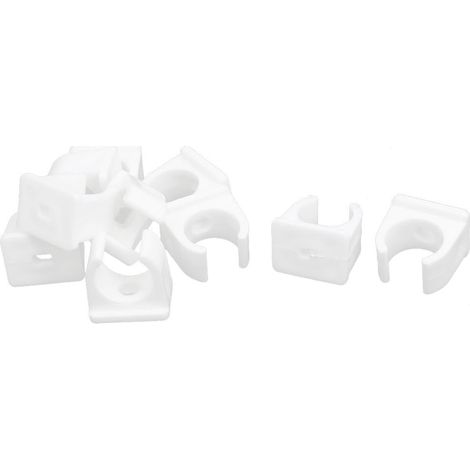 10 pièces 20mm Dia PPR Rohr Clip Clamp Fittings Anschlüsse 28mm x 21mm 27mm (1/3)