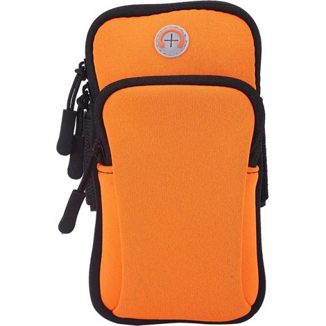 Fascia da braccio sportiva per corsa, 5 colori disponibili. Ideale per attività all'aperto come corsa, jogging e allenamento della forza. Marsupio da polso con custodia per telefono. (1/5)