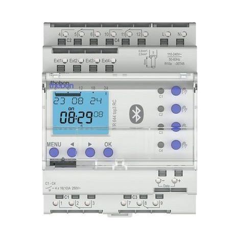 Temporizador digital Theben TR 644 800 posiciones 600 W LED