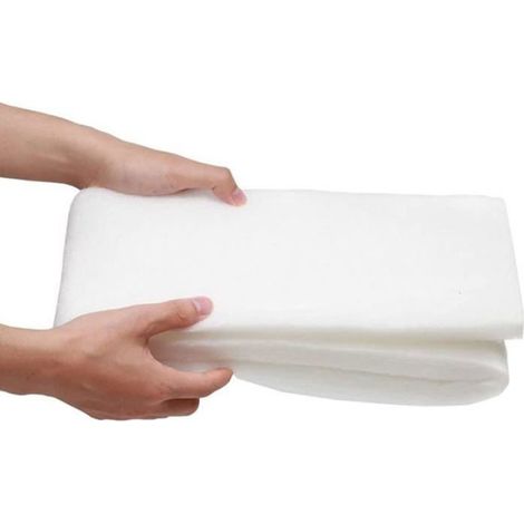 Filtre Aquarium - Éponge Coton Biochimique - 100 cm x 13,5 cm x 3 cm - Pour Eau Douce et Eau de Mer - 1 Pièce (1/5)