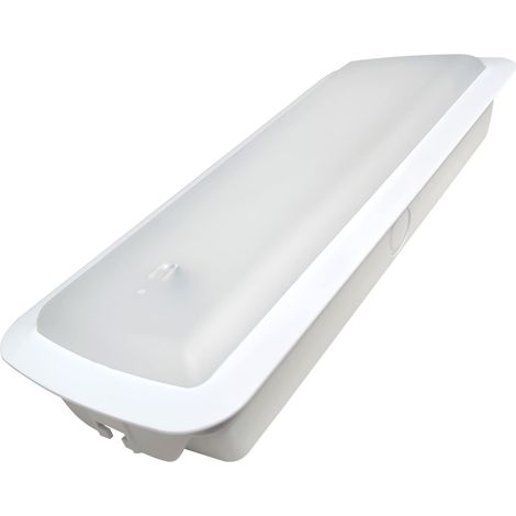 LED ATOMANT Luce di Emergenza da Incasso o a Superficie LED con Autotest, 3 Ore di Autonomia, 2 Funzioni: Non Permanente 3W 200 Lumen, Permanente 7W 600 Lumen (1/4)