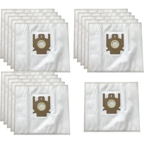 Sacs filtrants à poussière compatibles avec aspirateurs Hoover TYPE H60 H30 H52 ENIGMA TE7 TE70 TEN2400 ARIANNE TELIOS, lot de 10 pièces (1/5)