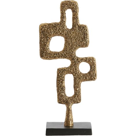 Licht & Leben Ornament VEX aus Metall antik Bronze matt Schwarz –