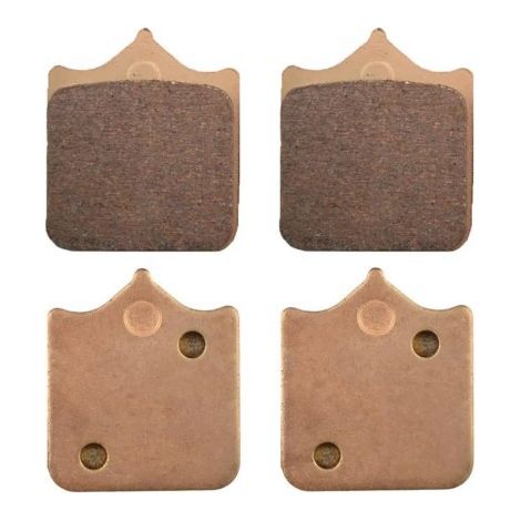 Copper-based sintered brake pads for motorcycles suitable for Benelli BJ600GS and Benelli Ducati KTM